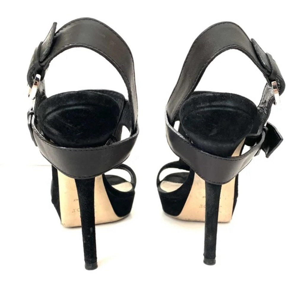 Dior bondage Black High Heel Sandals - Picture 4 of 8